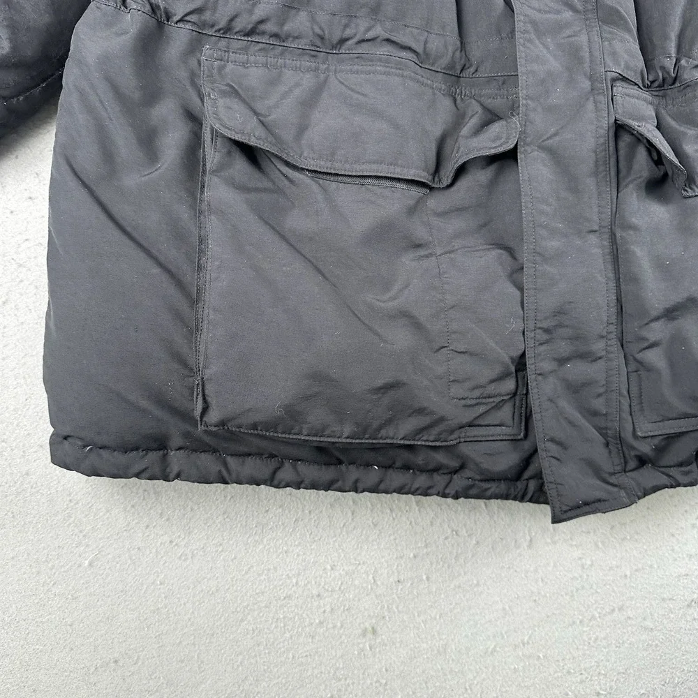 Vintage Y2K The North Face McMurdo Parka Jacket Men's‎ 3XL Black Faux Fur Down